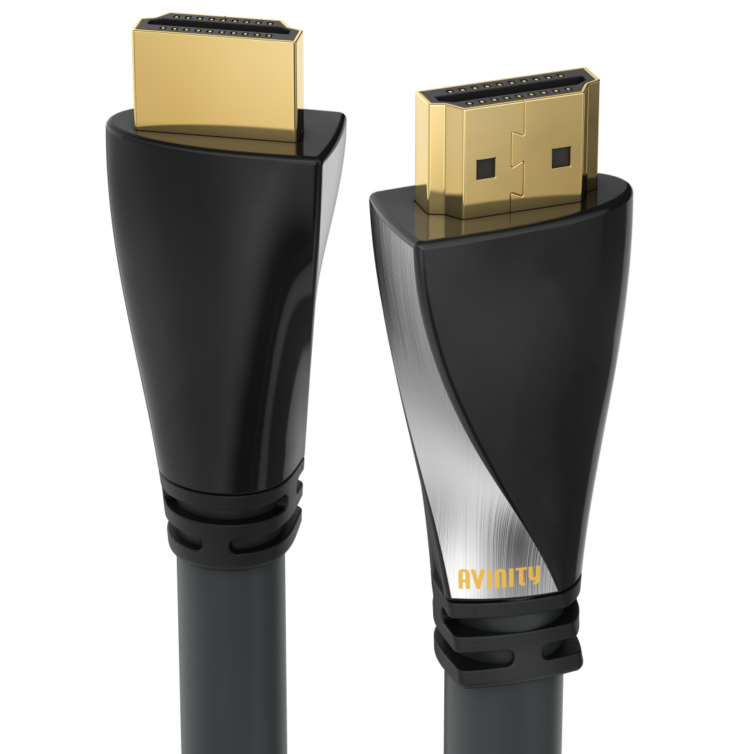abx Druckfähige Abbildung - Avinity, High Speed HDMI™-Kabel, Stecker - Stecker, Filter, vergoldet, Ethernet, 1 m