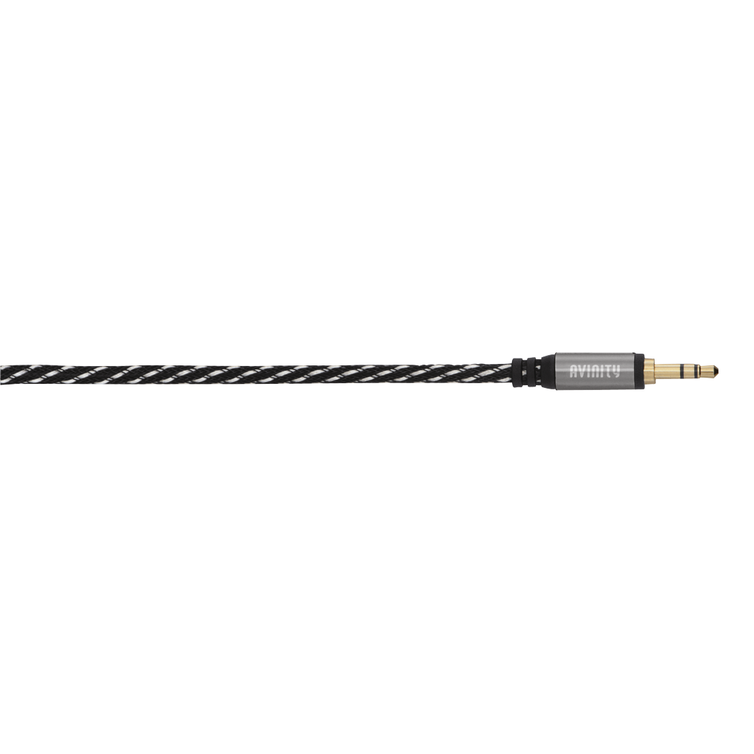 abx Druckfähige Abbildung - Avinity, Audio-Kabel, 3,5-mm-Klinken-Steck./Steck., Stereo, Gewebe, vergoldet, 1,5 m