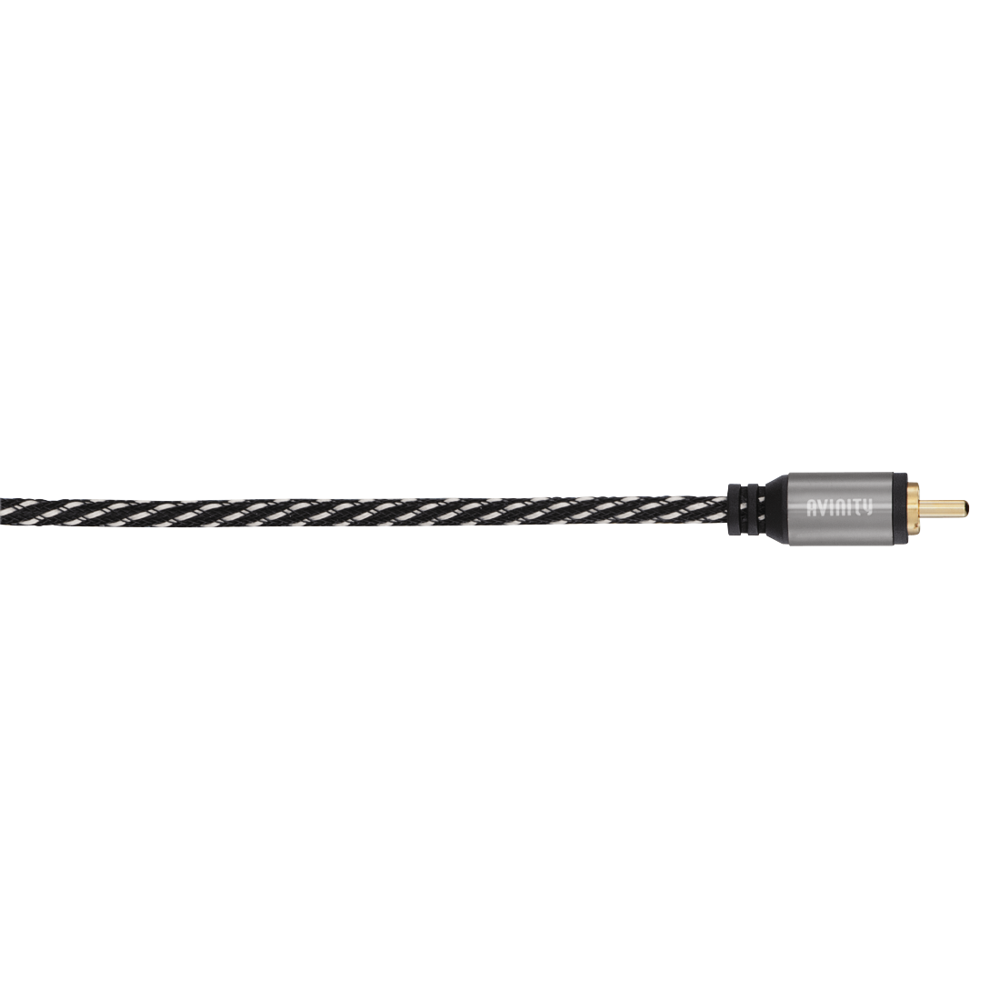 abx Druckfähige Abbildung - Avinity, Digitales Cinch-Kabel, 1 Stecker - 1 Stecker, Gewebe, vergoldet, 1,5 m