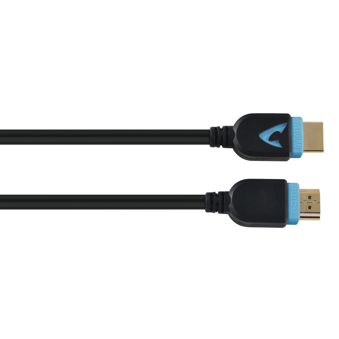 abx Druckfähige Abbildung - Avinity, High Speed HDMI™-Kabel, Stecker - Stecker, vergoldet, Ethernet, 0,75 m